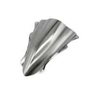 Parabrisas Moto Parabrisas De Motocicleta, Protector De Carenado para Kawasaki ZX4R, ZX4RR, para Ninja ZX25R, ZX25RR, ZX-4R Carenabris(Plata)