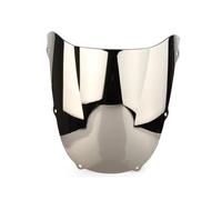 Parabrisas Moto Parabrisas De Motocicleta, Visera, Deflector De Carenado para Kawasaki para Ninja 636 ZX6R ZX-6R ZX 6R 1998 1999 98-99 Carenabris(Plata)