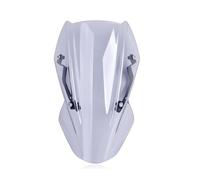 Parabrisas Moto Parabrisas Deflector De Viento con Soporte De Montaje para Kawasaki Z650 Z 650 2017 2018 2019 Carenabris(Light Smoke)