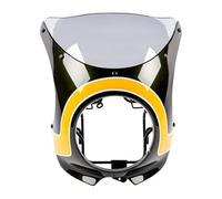 Parabrisas Moto Parabrisas Delantero para Motocicleta para Kawasaki Z900RS 2018-2025, Carenado De Faro Delantero, Cubierta De Carenado Carenabris(D)