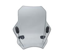 Parabrisas Moto Parabrisas Universal para Motocicleta para VOGE 300AC Y para 300ACX 2021, Protector De Pantalla con Lente Ahumada Carenabris(Smoke Grey)