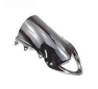 Parabrisas Motocicleta Compatible Con Para S1000RR Para S1000 RR S 1000 2009 2010 2011 2012 2013 2014 Parabrisas Motocicleta Ahumado Parabrisas Doble Burbuja(Black)