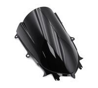 Parabrisas Motocicleta Compatible Con Yamaha Para YZF R6 2017-2024 Parabrisas Delantero De Motocicleta A Prueba Viento Deflector Aire Accesorios Protectores(Black)
