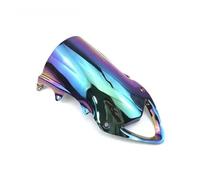 Parabrisas Motocicleta para BMW para S1000RR S1000 S 1000 RR 2009 2010 2011 2012 2013 2014 Parabrisas De Motocicleta Humo Doble Burbuja Deflector De Viento(Iridium)
