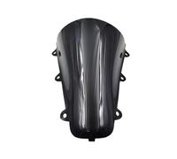 Parabrisas Motocicleta para CBR1000RR CBR 1000 RR para Fireblade 17-19 Racing Parabrisas Cristal Delantero Viser Tapa(Negro)