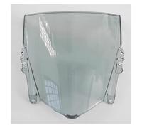 Parabrisas Motocicleta para CBR500R CBR400R CBR 500 400 R 2013 2014 2015 Deflectores Parabrisas(Gris)