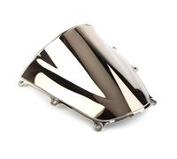 Parabrisas Motocicleta para CBR600RR F5 2005 2006 Cortavientos Doble Burbuja Plástico ABS Deflector Viento(S)