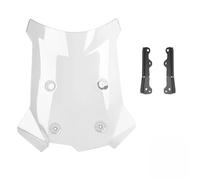 Parabrisas Motocicleta Para F750GS 2018 2019 2020 2021 2022 2023 Parabrisas De Motocicleta Touring Elevador Protector Deflector De Viento Cupula Parabrisa(Transparent)