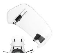 Parabrisas Motocicleta para Harley Davidson Softail Slim 2013-2021, Ajustable Extensión Parabrisas Clip-On Deflector Viento Spoiler Accesorios,Transparent-280mm × 120mm