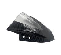 Parabrisas Motocicleta Para KAWASAKI Para NINJA250 Para NINJA300 Para EX300R 2013 2014 2015 2016 2017 Parabrisas Doble Burbuja Motocicleta Deflector Cupula Moto(Carbon fibre colours)