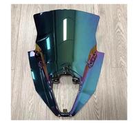 Parabrisas Motocicleta Para Ninja 650 EX650 ER-6F ER6F 2020-2023 Deflector De Viento Parabrisas Motocicleta(Iridio negro)