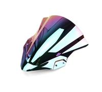 Parabrisas Motocicleta Para Ninja400 Para Ninja 250 400 EX400 2018-2024 Protector De Deflector De Parabrisas De Motocicleta(Iridio)