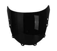 Parabrisas Motocicleta para NSR 125 JC22 Foxeye 1994-2002, Antigrietas Resistente Motocicleta Carenado, Deflector, Parabrisas Delantero, Accesorio,Black
