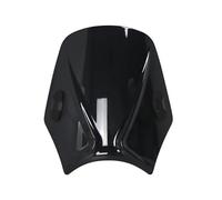 Parabrisas Motocicleta Para Royal Enfield Para Bullet Para Classic 350 500 Para Interceptor 650 Para Continental GT 535 Parabrisas De Motocicleta(Negro)