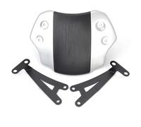 Parabrisas Motocicleta Para Triumph Para SCRAMBLER 400 Para X 2024 2025 Deflectores Viento Carenado Parabrisas Motocicleta Parabrisas Cupula Parabrisa(Silver)