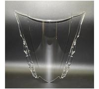 Parabrisas Motocicleta Parabrisas De Doble Burbuja Para Motocicleta Para YZF R3 R25 2014-2018. Incluye Deflector De Viento.(Clear)