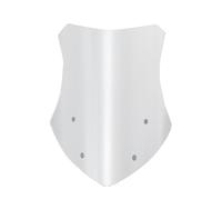 Parabrisas Motocicleta Parabrisas Motocicleta para Benelli TRK702 TRK702X, Pantalla Protectora Deflector De Viento Carreras Gruesa De Alta Definición Doble Burbuja(Transparent high46cm)