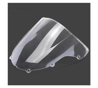 Parabrisas Motocicleta Pare-brise Moto Pour Ninja ZX6R 636 2003-2004 Déflecteurs D'air Et Protections(Blanco)
