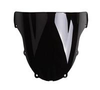 Parabrisas Motocicleta Protector Deflector De Parabrisas Motocicleta Para Ninja ZX6R 636 2003-2004(Negro)