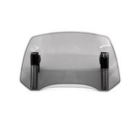 Parabrisas Motocicleta Spoiler De Parabrisas De Extensión De Motocicleta Para Nijia 400 Z900 Z1000 Er6f(GRIS)