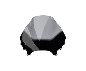 Parabrisas MRA gris humo con ABE compatible con Honda FJS 600 | Pantalla R Racing 360x410 mm, homologación E, sin registro, homologada, apta para carretera