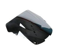 Parabrisas Pantalla Motocicleta Transparente Doble Burbuja para CBR1100XX CBR 1100 XX 96-07 Carenabris(Cromo)