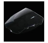 Parabrisas Pantalla Motocicleta Transparente Doble Burbuja para CBR1100XX CBR 1100 XX 96-07 Carenabris(Claro)