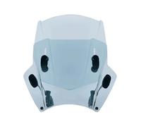 Parabrisas Pantalla para Moto para ZONTES G1-125 2021-2023 Universal para Motocicleta Cubiertas Parabrisas Pantalla Deflectora Motocicletas(Light Gray)