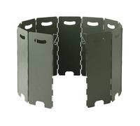 Parabrisas para camping, fácil de usar al aire libre, pantalla de camping plegable para exteriores, 11 parabrisas, pantalla de para cocina, bloqueador de tormentas portátil