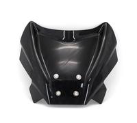 Parabrisas para Keeway RKF 125 2018 2019 2020 2021 Deflector Viento Faro Superior Parabrisas(Black)