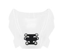 Parabrisas para Keeway RKF 125 2018 2019 2020 2021 Deflector Viento Faro Superior Parabrisas(Transparent)