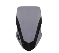 Parabrisas para Moto para NMAX155 para NMAX 155 para NMAX125 para NMAX 125 2016 2017 2018 1 Pieza Placa Deflectora De Parabrisas Delantero Motocicleta Motocicleta Deflector de Viento(1PC Grey)