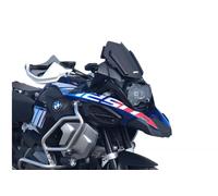 Parabrisas para motocicleta BMW R 1250 GS del WRS Rallye, color negro mate.