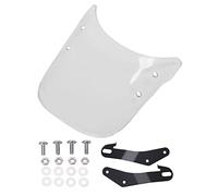 Parabrisas para motocicleta con soporte de montaje, repuesto para VX 800, SV 650, GS 500E, GSF 600N, 1200N; deflector de viento para faros delanteros PC de 5 pulgadas y 7 (Clara)