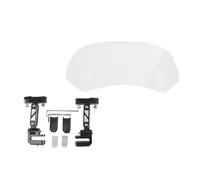 Parabrisas para Motocicleta para Kymco Agility 125 Downtown 2017 Extensión De Parabrisas, Deflectores De Viento Y Alerón Delantero Deflector Viento(Claro,X-7)