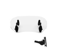 Parabrisas para Motocicleta para Kymco Agility 125 Downtown 2017 Extensión De Parabrisas, Deflectores De Viento Y Alerón Delantero Deflector Viento(Claro,X-2)