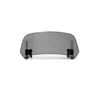 Parabrisas para Motocicleta para Kymco Agility 125 Downtown 2017 Parabrisas, Deflector De Viento, Extensión De Pantalla, Alerón Ajustable Delantero Deflector Viento(Titanio,X-2)
