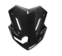 Parabrisas para Motocicleta para XMAX125 para Tech para MAX 2025 Deflector De Parabrisas Motocicleta Carenado Viento Fly Sport Screen(Black)