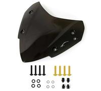 Parabrisas para Motocicleta para XMAX300 para XMAX250 para Xmax 250 300 para X-MAX 2017 2018 2019 2020 2021 2022 Parabrisas De Motocicleta Visera Visera Motocicleta Deflector Viento(Black)