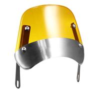 Parabrisas para Motocicleta | Parabrisas Delantero Retro para Motocicletas | Carenado Lateral Unisex para Familiares y Actividades Deportivas en Bobber y Ciclismo al Aire Libre