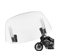 Parabrisas para Motocicleta | Protector de Pantalla | Spoiler de Modificación Extensión Delantera Aerodinámica Mejora Estabilidad para Scooter ATV Bote Carretera Clima Motocicleta