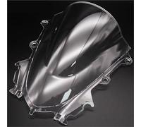 Parabrisas para Motocicleta, Visera para Y&amaha YZF R125 R15 V3.0 R15M 2017 2018 2019 2020 2021, Doble Burbuja Vespa cuatrimoto(Transparent)