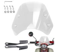 Parabrisas Para Motocicletas - Carenados De Motocicleta - Extensión Aerodinámica De Consola De Parabrisas Para Deflección De Del Faro Para Turismo De Larga Distancia Y Cruiser Protección