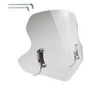 Parabrisas para Scooters,Parabrisas de Scooter - acrílico Multiusos para Scooter, Engrosado antiarañazos, Accesorios de Motocicleta para Reducir la Velocidad del Viento