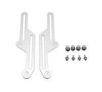 Parabrisas para TENERE 700 T700 T 700 para Tenere700 T7 2019 2020 2021 Ajustadores De Soporte De Viento De Parabrisas Ajustable para Motocicleta Motocicleta Deflector Viento(Silver)