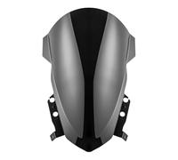 Parabrisas para Triumph para Daytona 660 2024 2025 Motocicleta Doble Burbuja Parabrisas Delantero Deflector Viento Calle Carenabris(BLK)