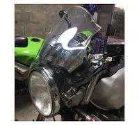 parabrisas Para Yamaha Para YBR 125 250 Para YBR125 Para YBR250 Soporte Montaje Lateral Faro Personalizado Parabrisas Pantalla parabrisas motocicleta (Color : Claro)