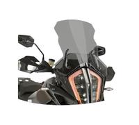 Parabrisas Parabrisas De Motocicleta Modificado Y Elevado, De Cristal Transparente, Compatible con K/TM 1290ADV 1290 ADV 1290-ADV Deflector Cupula Moto(Grey 51cm)