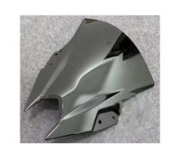 Parabrisas Parabrisas De Motocicleta para Kawasaki para Ninja 500 para Ninja 500SE 2024-2025 Deflectores De Viento De Doble Burbuja Deflectores De Viento(Negro)