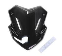 Parabrisas Parabrisas De Motocicleta para Yamaha X-MAX125 Tech MAX MAX+ 2025 Deflectores De Viento, Carenado, Pantalla Deportiva, Alerón De Viento Deflectores De Viento(Negro)